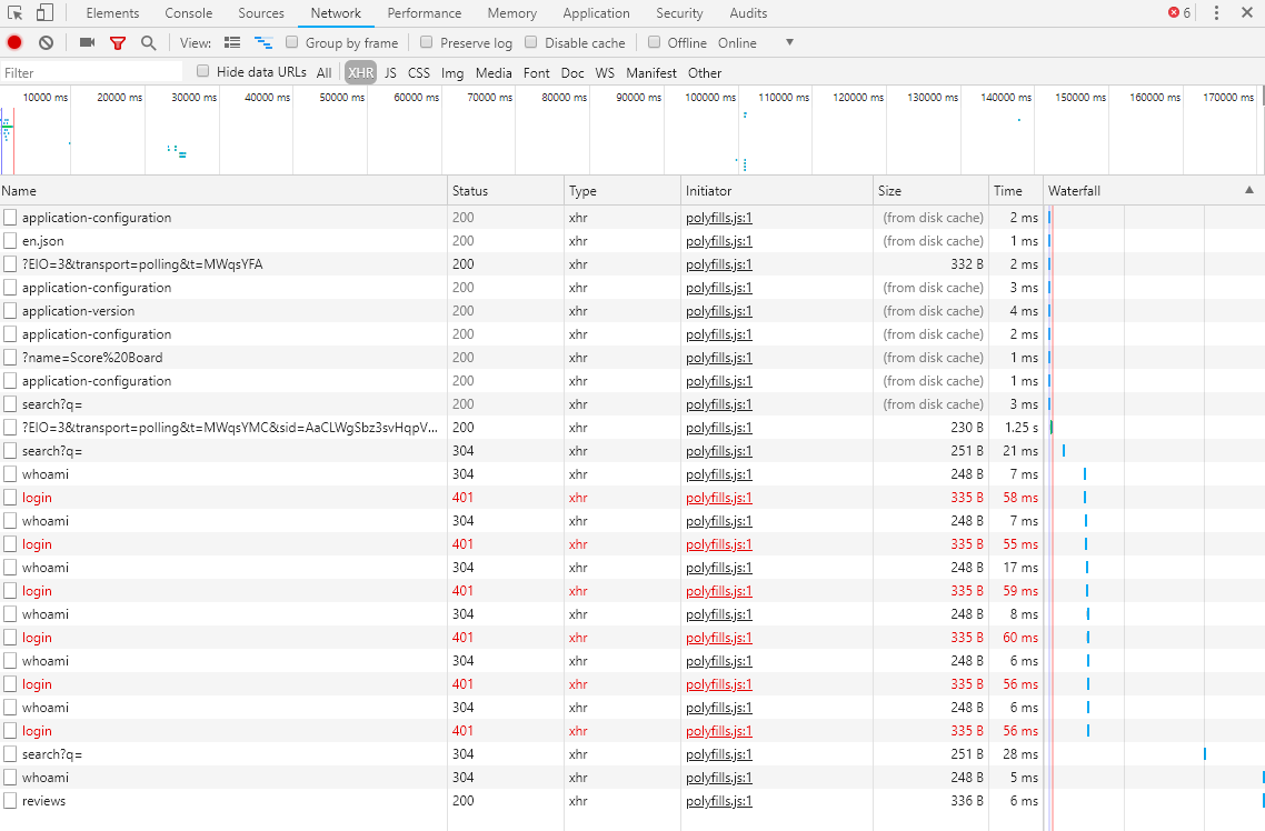 DevTools Network tab