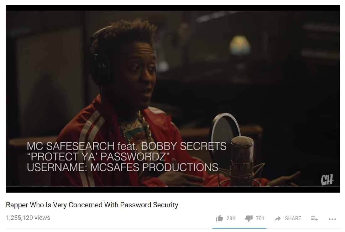 "Protect Ya Passwordz"